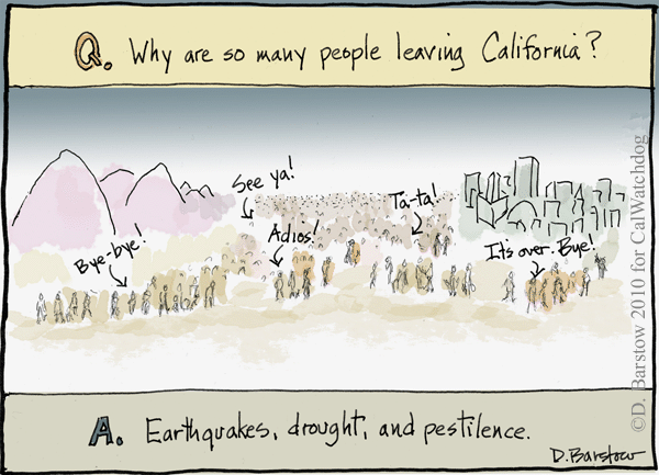people leaving california