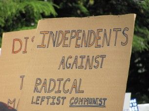 Tea Party sign