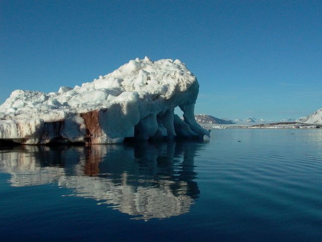 Eisberg im Kongsfjord