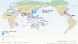 Global Warming Map, UNEP