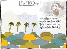 Barstow cartoon - May 9, 2011