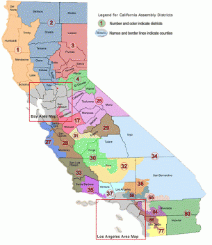 Assembly Districts 2001