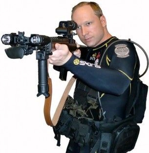 Breivik_in_diving_suit_with_gun_(self_portrait)