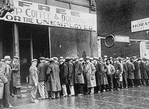Unemployment Line - Depression