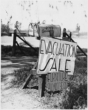 Depression - evacuation sale