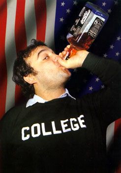 Belushi - college - drinking