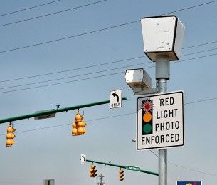 Red Light Photo Enforced