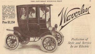 Electric Car - Waverley 1910