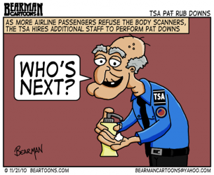 TSA Rub Down
