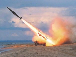 Rocket blastoff