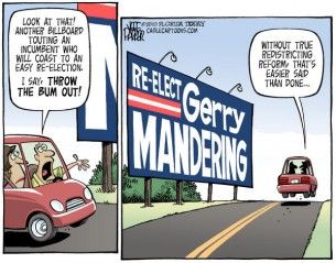 Gerrymandering cartoon