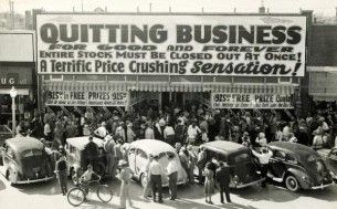 quitting business