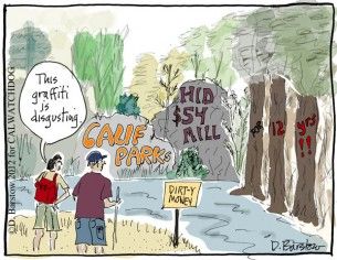 Barstow cartoon, July 23, 2012