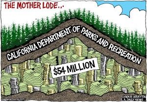 Cagle cartoon state parks scandal, Aug. 1, 2012