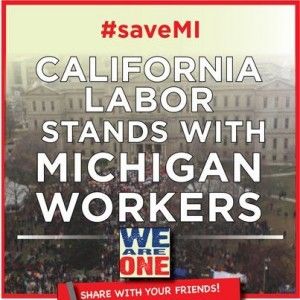 California labor Michigan workers