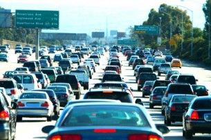 California traffic jam