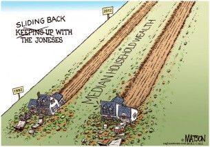 Housing wealth - cagle cartoon