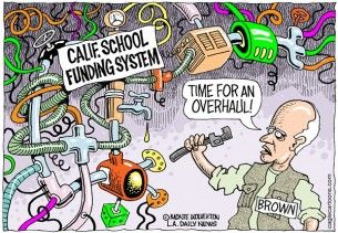 Calif. education funding, Cagle, Jan. 2, 2013