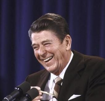 Reagan Laughing