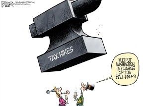 new year's tax increase, cagle, Jan. 2, 2013