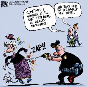 police taser cagle, Feb. 17, 2013