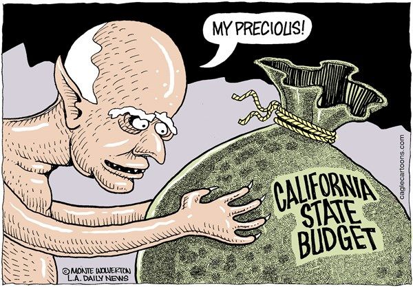 California state budget, Wolverton, cagle, Brown, May 20, 2013
