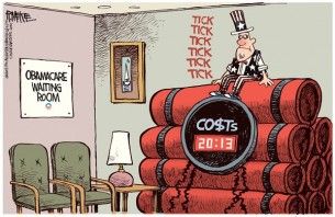 Obamacare Cagle Mckee, June 14, 2013